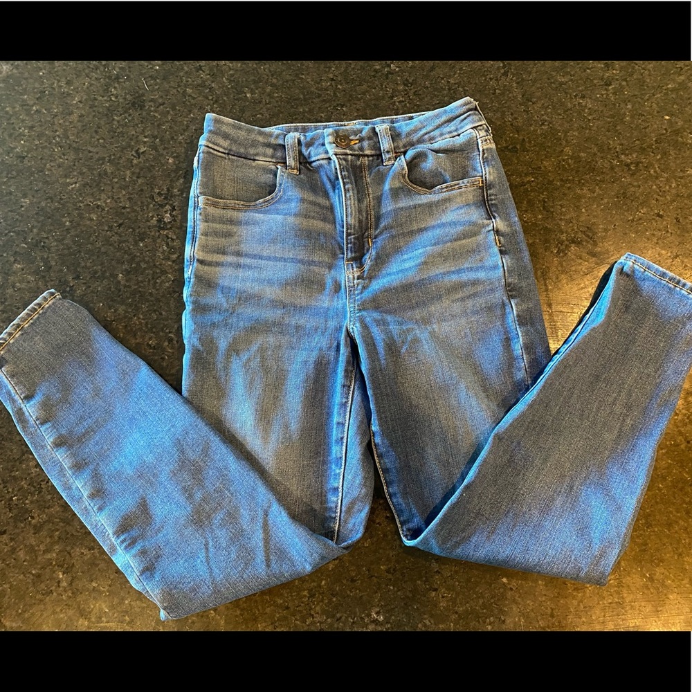 American eagle 6 short skinny jeans